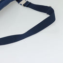 GUCCI GG Emboss Body Bag Silver Blue 645093 Auth am8486-7