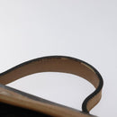 Christian Dior Honeycomb Canvas Hand Bag PVC Black Auth am8488-8