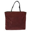 PRADA Hand Bag Nylon Red Auth am8492-2