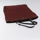PRADA Hand Bag Nylon Red Auth am8492-6