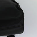 Jimmy Choo Hand Bag Leather 2way Black Gold Auth am8495-16