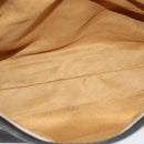 Jimmy Choo Hand Bag Leather 2way Black Gold Auth am8495-11