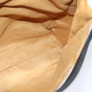 Jimmy Choo Hand Bag Leather 2way Black Gold Auth am8495-19