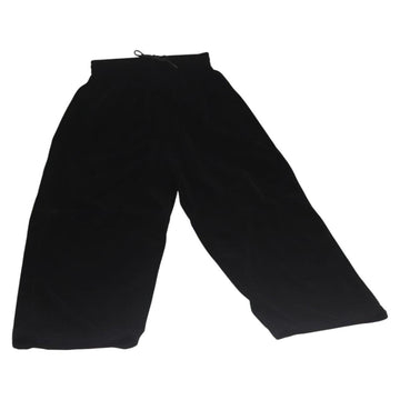 VERSACE Bottoms Velor Black Auth am8496