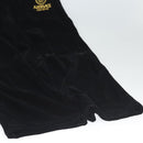 VERSACE Bottoms Velor Black Auth am8496-12