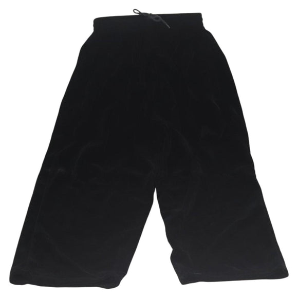 VERSACE Bottoms Velor Black Auth am8496