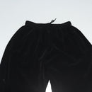 VERSACE Bottoms Velor Black Auth am8496-4