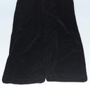 VERSACE Bottoms Velor Black Auth am8496-6