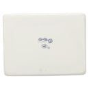 HERMES Chaine d'Ancre Square Plate Pottery White Auth am8505-2