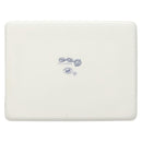 HERMES Chaine d'Ancre Square Plate Pottery White Auth am8506-2