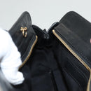 Chloe Alice Hand Bag Leather 2way Pink Black gold Auth am8512-19