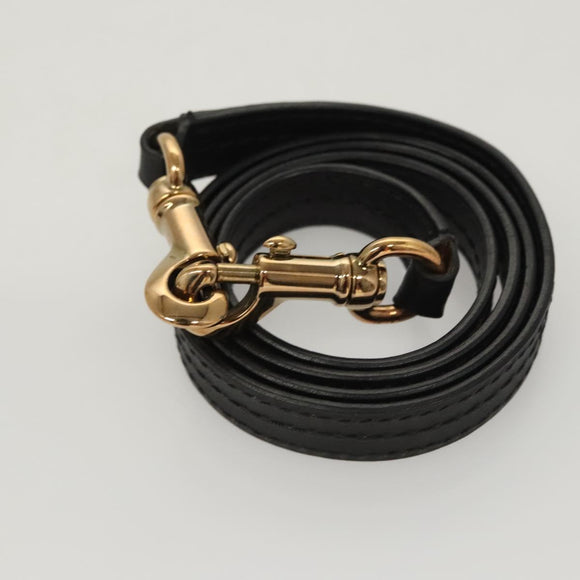 Chloe Alice Hand Bag Leather 2way Pink Black gold Auth am8512