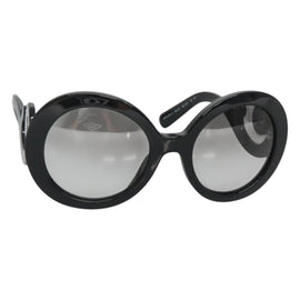 PRADA Sunglasses plastic Black Auth am8519