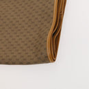 GUCCI Micro GG Supreme Web Sherry Line Garment Cover PVC Beige Green Auth am8520-14