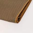 GUCCI Micro GG Supreme Web Sherry Line Garment Cover PVC Beige Green Auth am8520-16