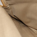 GUCCI Micro GG Supreme Web Sherry Line Garment Cover PVC Beige Green Auth am8520-25