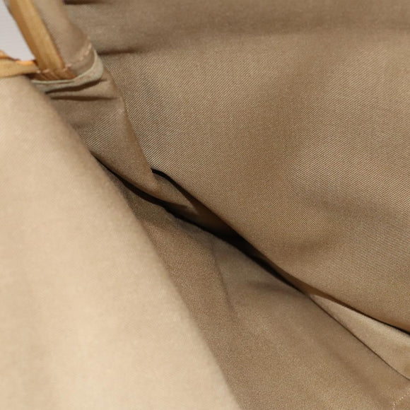 GUCCI Micro GG Supreme Web Sherry Line Garment Cover PVC Beige Green Auth am8520