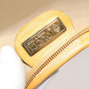 GUCCI Micro GG Supreme Web Sherry Line Garment Cover PVC Beige Green Auth am8520-26