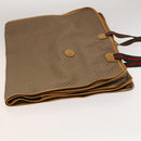 GUCCI Micro GG Supreme Web Sherry Line Garment Cover PVC Beige Green Auth am8520-3