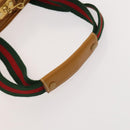 GUCCI Micro GG Supreme Web Sherry Line Garment Cover PVC Beige Green Auth am8520-7