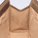 GUCCI GG Supreme Web Sherry Line Clutch Bag PVC Beige Gold 89 01 033 Auth am8521-18