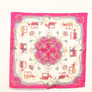 CELINE Handkerchief Cotton 3Set Pink Beige Auth am8524-3