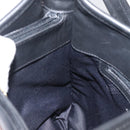 Coach Shoulder Bag Leather Black Silver Auth am8529-18