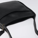 Coach Shoulder Bag Leather Black Silver Auth am8529-6