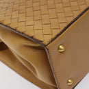 BOTTEGA VENETA INTRECCIATO Hand Bag Leather Beige Auth am8534-16