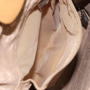 BOTTEGA VENETA INTRECCIATO Hand Bag Leather Beige Auth am8534-19