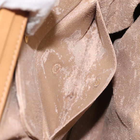 BOTTEGA VENETA INTRECCIATO Hand Bag Leather Beige Auth am8534