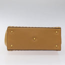 BOTTEGA VENETA INTRECCIATO Hand Bag Leather Beige Auth am8534-5