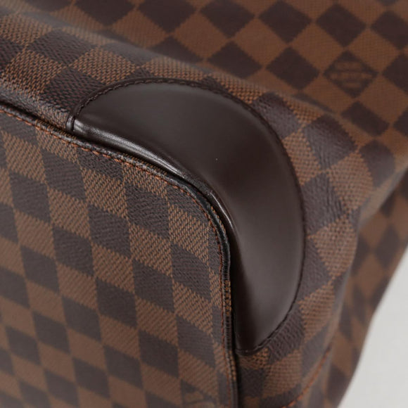 LOUIS VUITTON Damier Ebene Hampstead GM Tote Bag N51203 LV Auth am8539V