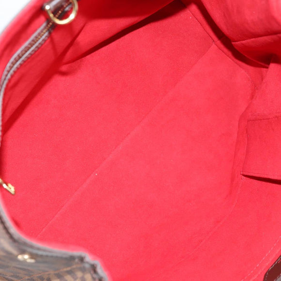 LOUIS VUITTON Damier Ebene Hampstead GM Tote Bag N51203 LV Auth am8539V