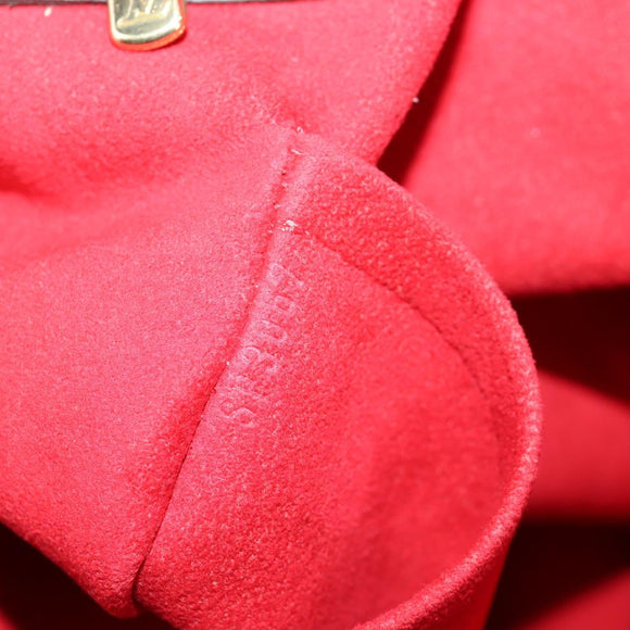 LOUIS VUITTON Damier Ebene Hampstead GM Tote Bag N51203 LV Auth am8539V