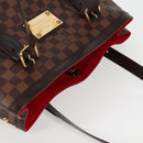 LOUIS VUITTON Damier Ebene Hampstead GM Tote Bag N51203 LV Auth am8539V-6
