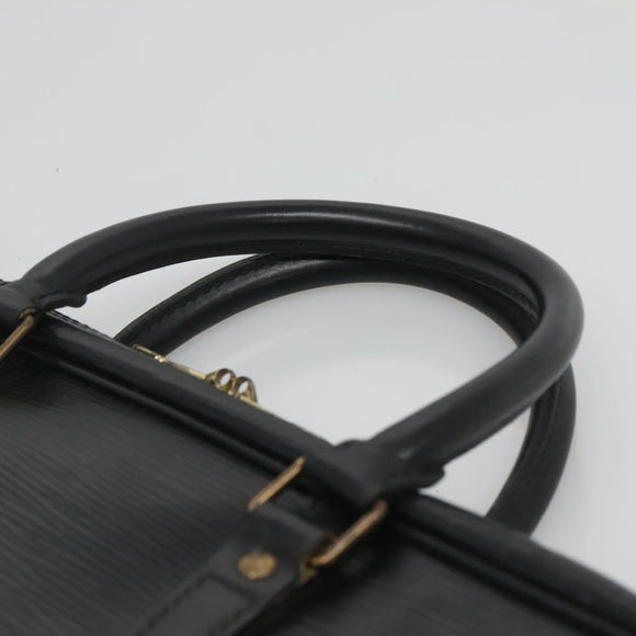 LOUIS VUITTON Epi Porte Documents Voyage Business Bag Black M54472 Auth am8544