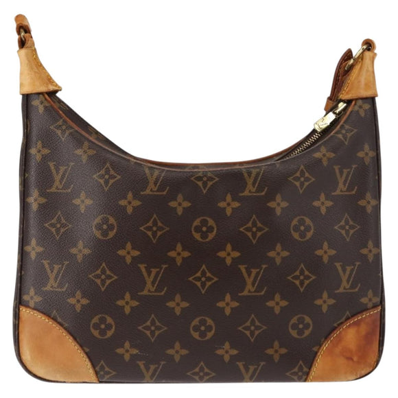 LOUIS VUITTON Monogram Boulogne 30 Shoulder Bag M51265 LV Auth am8563