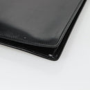 GUCCI Document case Patent leather Black Auth am8564-10