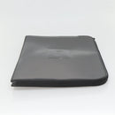 GUCCI Document case Patent leather Black Auth am8564-5