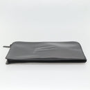 GUCCI Document case Patent leather Black Auth am8564-7