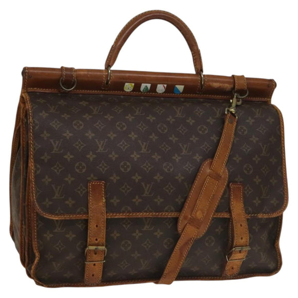 LOUIS VUITTON Monogram Sac Kleber Travel Bag M58122 LV Auth am8570