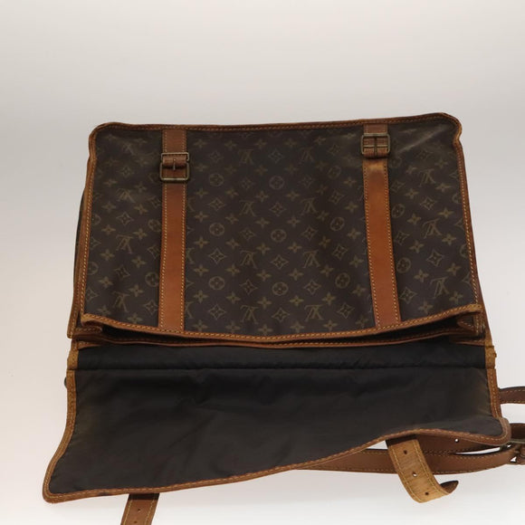 LOUIS VUITTON Monogram Sac Kleber Travel Bag M58122 LV Auth am8570