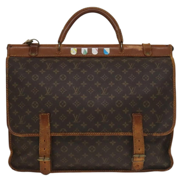 LOUIS VUITTON Monogram Sac Kleber Travel Bag M58122 LV Auth am8570