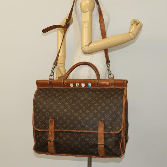 LOUIS VUITTON Monogram Sac Kleber Travel Bag M58122 LV Auth am8570