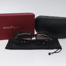 Salvatore Ferragamo Gancini Sunglasses plastic Bordeaux Auth am8572-11