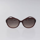 Salvatore Ferragamo Gancini Sunglasses plastic Bordeaux Auth am8572-2