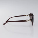 Salvatore Ferragamo Gancini Sunglasses plastic Bordeaux Auth am8572-5