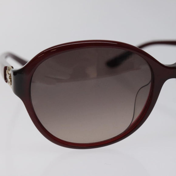 Salvatore Ferragamo Gancini Sunglasses plastic Bordeaux Auth am8572