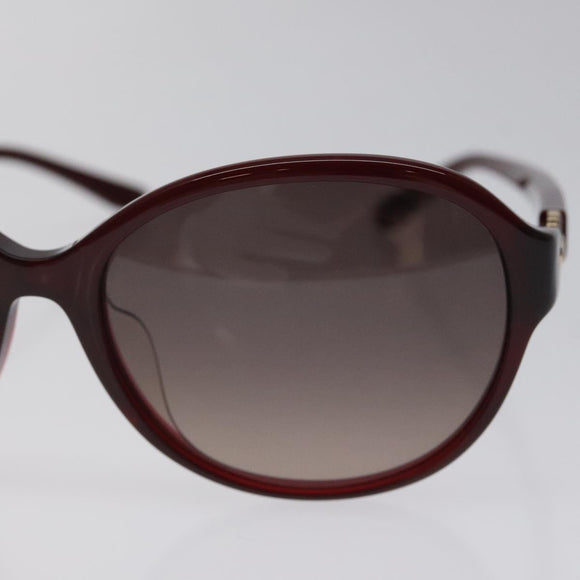 Salvatore Ferragamo Gancini Sunglasses plastic Bordeaux Auth am8572